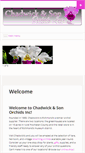 Mobile Screenshot of chadwickorchids.com